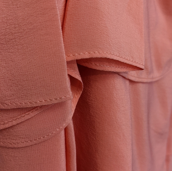 BCBG tiered coral dress - Picture 9 of 9